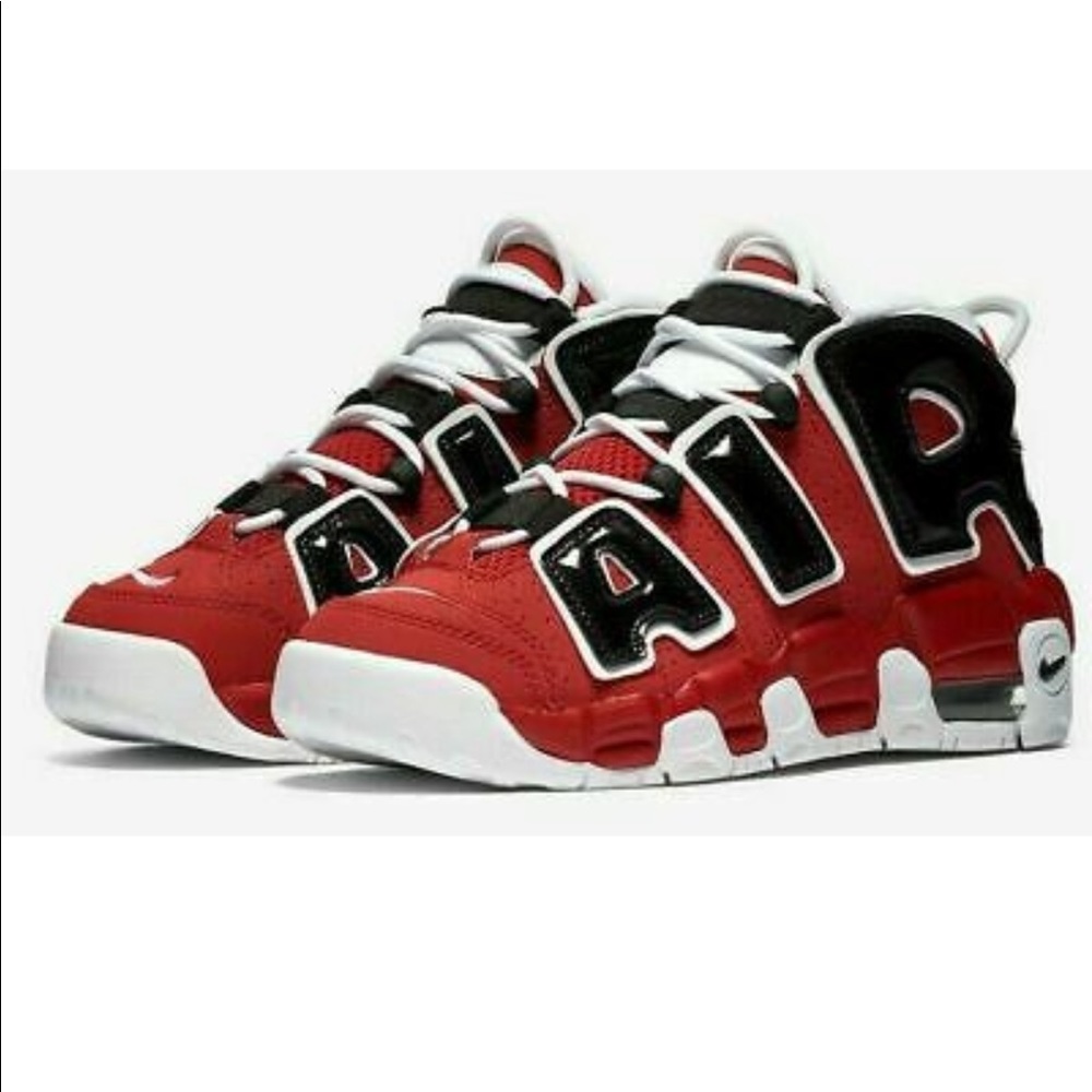 Nike Air More Uptempo Bulls Hoops Pack Varsity Red 415082 600 GS